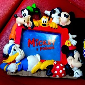Vintage Retro Disney & Friends Picture Frame